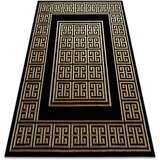 RugsX Preproge Preproga ALLURE 1968 Grški ključ, okvir - 160x220 cm Črna | Shoptok.si