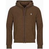Polo Ralph Lauren SWEATSHIRT ZIPPE EN DOUBLE KNIT TECH Smeđa u