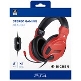 Bigben GAMING BIGBEN STEREO GAMING ŽIČNE SLUŠALKE V3, RDEČE | Shoptok.si