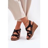 Sergio Leone Wedge Sandals For Women Cijene