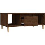  Stolić za kavu smeđi hrast 90x50x36,5 cm konstruirano drvo | shoptok.hr