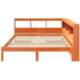  Krevet s regalom za knjige bez madraca 160x200 cm od borovine | shoptok.hr