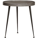  Klub stolić 2 kom. srebrni inženjerski drvo - silver black 2 | shoptok.hr