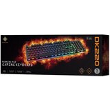 DELTACO GAMING Tipkovnica DK220 Membrane RGB, 25-Anti-ghosting Tipke., CRNA | shoptok.hr