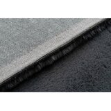 RugsX Preproge Preproga BUNNY antracit Imitacija kunčjega krzna 180x270 cm Črna | Shoptok.si