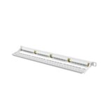 Lanberg Patch Panel Cat.6 UTP 24 Puertos 0,5U stojalo 19 GRIS, (20754773) | Shoptok.si