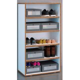 MID.YOU REGAL ZA ČEVLJE bela, medeni hrast | Shoptok.si