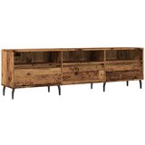 Maison Chic TV omarica - TV enota - Televizijska omarica starinski les 150x30x44,5 cm inženirski les, (21702384) | Shoptok.si