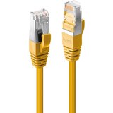 Lindy 45981 RJ45 omrežni kabel\, Patch kabel CAT 6 S/FTP 1.00 m rumena 1 kos, (20561874) Cene