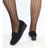 Gemre Black wedge loafers Amela | Shoptok.si