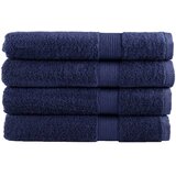  Ručnici za saunu SOLUND 4 kom modri 80 x 200 cm 600 gsm | shoptok.hr