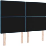  Vzglavje z vzglavjem Temno modra 144 cm Umjetno usnje, (5000142473) | Shoptok.si