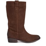 Sergio Leone Brown leather cowboy boots with a heel by | shoptok.hr