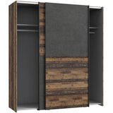 Mömax Omara Z Drsnimi Vrati Dederik, Rjava, Temno Siva | Shoptok.si
