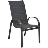 Gardenson Vrtni Stol Amalfi, 2 Kos, Antracit | Shoptok.si