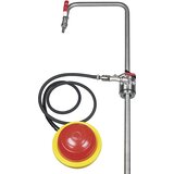  Črpalka za topila, iz nerjavnega jekla, upravljanje z nogo, z iztočnim lokom, 20 l/min | Shoptok.si