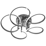 Master Luster LED stropni 75Wx2 3000-6000K sa daljinskim GS-623488 CR sivi | Eponuda.ba