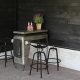 Furnova Esschert Design Barski traktorski stolček črn, (21949228) | Shoptok.si
