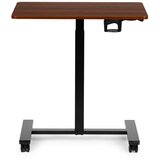  Mobilni stol 70x48 cm Stol za prijenosno računalo Podesiva visina 71,5-112 cm Drvena ploča ModernHome Slike