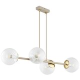 Brilagi Luster na sajli STELLA 4xE27/60W/230V bež/zlatna | Eponuda.com