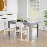 Furnova Jedilna miza betonsko siva 140x74,5x76 cm iverna plošča, (21946425) Cene
