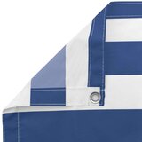  Balcony ekran Plava i bijela 110 x 600 cm Oxford tkanina | shoptok.hr