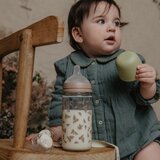 Suavinex Poetry XS Pro Physiological M steklenička za dojenčke 3 m+ Medium Flow - Blue 270 ml | Shoptok.si