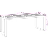  9-dijelni vrtni blagovaonski set od bagremovog drva i metala | Eponuda.com