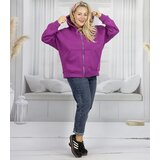 Pri Warm women's sweatshirt one-color basic with hood BROOKLYN | Shoptok.si