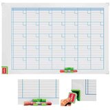 Nobo Magnetna tabla mesečni planer, 60 x 90 cm | Shoptok.si