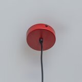  Visilica na sajli ETNA II 1xE27/15W/230V, prečnik 25 cm, crvena | Eponuda.com
