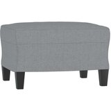  3-dijelni set sofa s jastucima svjetlosivi od tkanine | shoptok.hr