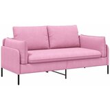 SOFA za dvije osobe Ružičasta 188 x 81 x 89 cm Tkanina | shoptok.hr