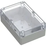 COMPONENTS 6U07211408437 TC-13865164 industrijsko kućište 209.7 x 139.8 x 75 ABS, polikarbonat svijetlosiva, prozirn