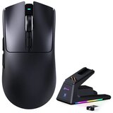 Attack Shark bežični gaming miš X1 PAW3395PRO/40000 dpi/omron switches/trimode/black + charging dock Cene