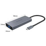 Orico Priključna postaja usb-c, 5 in 1, usb 3.0, hdmi, vga, avdio, pd 60w, mc-u501p | Shoptok.si