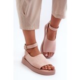 Boto Comfortable Women's Platform Sandals Pink Rubie | ePonuda.com