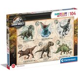 Clementoni puzzle 104 jurassic world ( CL27179 ) Cene