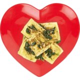 DOIY tanjir srce (love), crveni, 28 cm,