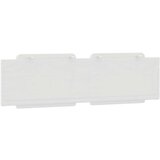 vidaXL Vzglavna stranica bela 183 cm umetno usnje | Shoptok.si