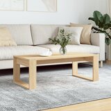 vidaXL Klubska mizica sonoma hrast 102x50x35 cm inženirski les Cene