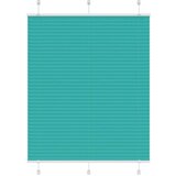 vidaXL Plisirana žaluzija Petrol Green 105x150 cm Širina tkanine | Shoptok.si