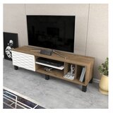 HANNAH HOME TV komoda Olyo, 140x40,3x35 cm, Smeđa-Bijela | Eponuda.ba