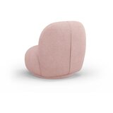 Micadoni Home Svetlo rožnat fotelj iz tkanine bouclé Chuck – | Shoptok.si
