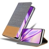 Cadorabo Ohišje, združljiv s Xiaomi v svetlo sivi rjavi barvi - zaščitni pokrov z magnetnim zapiranjem, stoječo funkcijo in režo za kartico, (20566253) | Shoptok.si