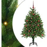 vidaXL Božićno drvce s 150 LED svjetlima s stalakom Zelena 120 cm PE | shoptok.hr