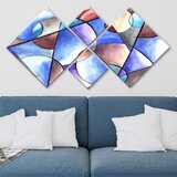 Wallity slika 4MDF358059629, 60x115 cm, 4 dela | ePonuda.com