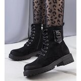 Gemre Black hiking boots Judy Cene
