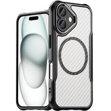 HURTEL SILIKONSKI OVITEK VODILNA SERIJA ZA MAGSAFE ZA IPHONE 16 ČRNI OVITEK, (21896986) | Shoptok.si