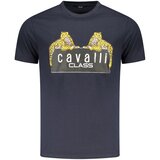 Cavalli Class Muška Majica Kratkih Rukava Plava Cijene